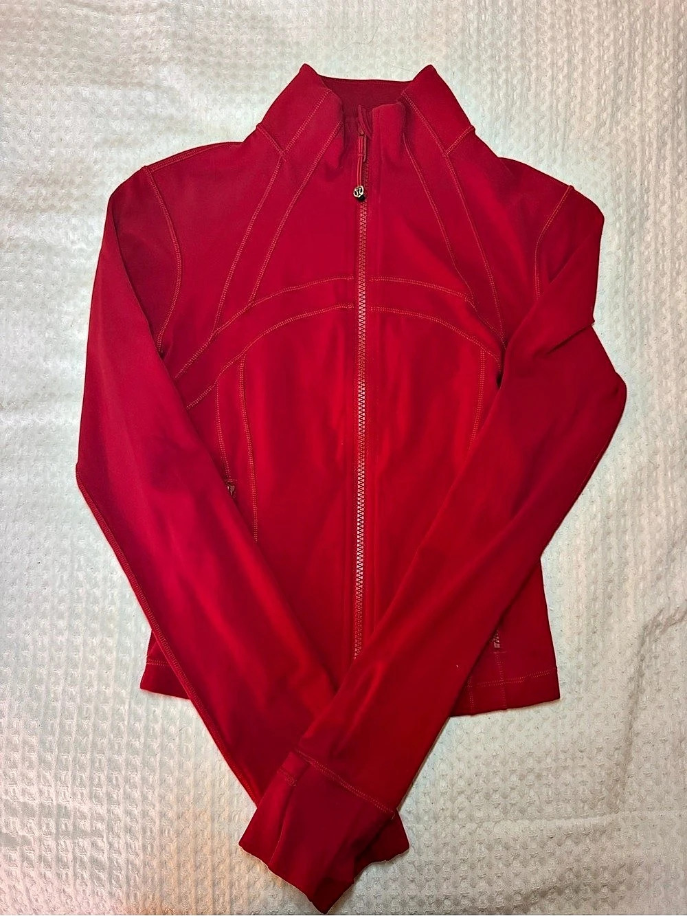 Lululemon Define Jacket Athletic Jacket in Red Size 4